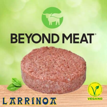hamburguesa vegana beyond meat en tienda larrinoa