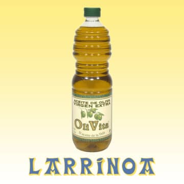 aceite oliva virgen extra olivita en alimentacion larrinoa